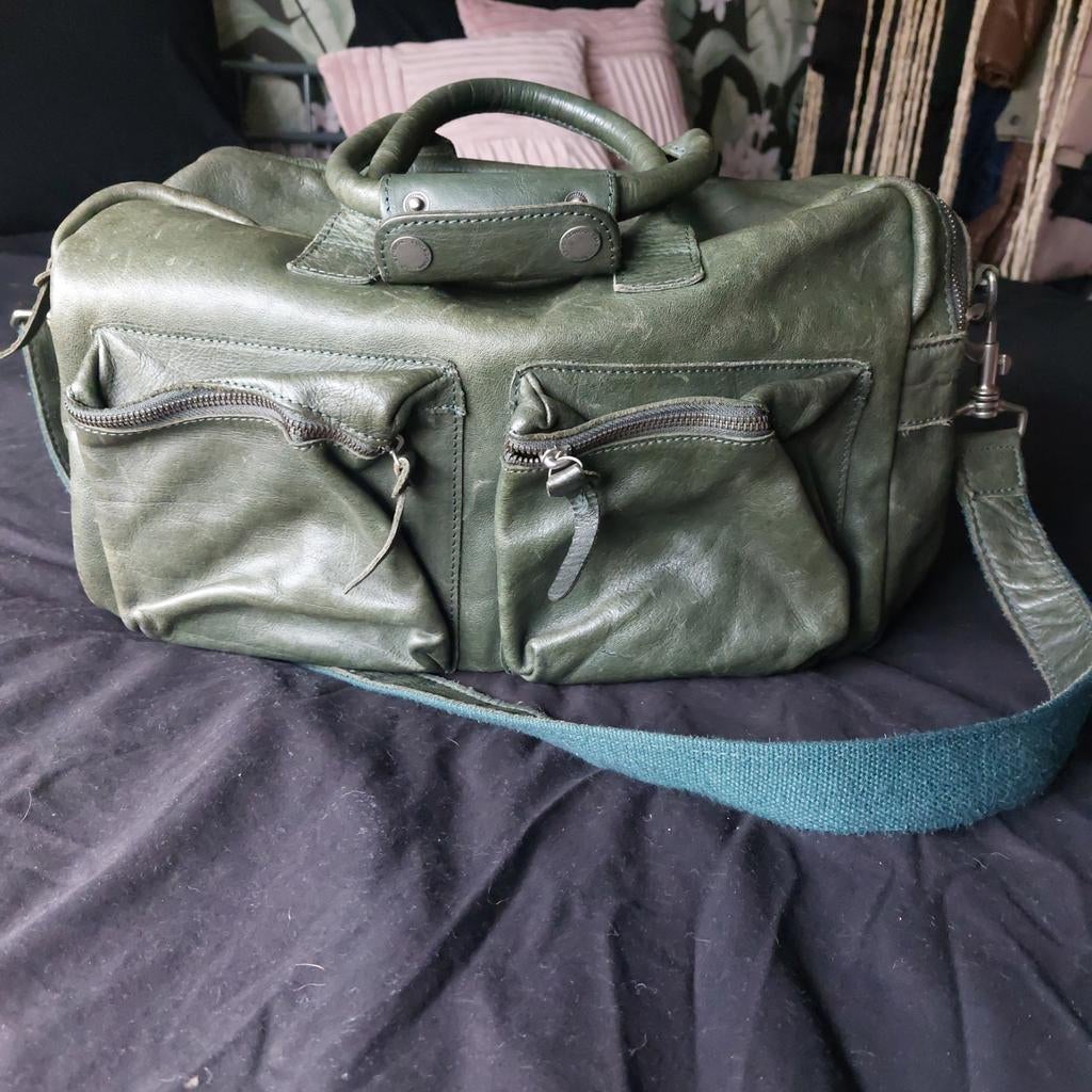 Cowboy tas groen, 40 tot 60 cm, 20 tot 30 cm, Minder dan 35 cm, Ophalen of Verzenden