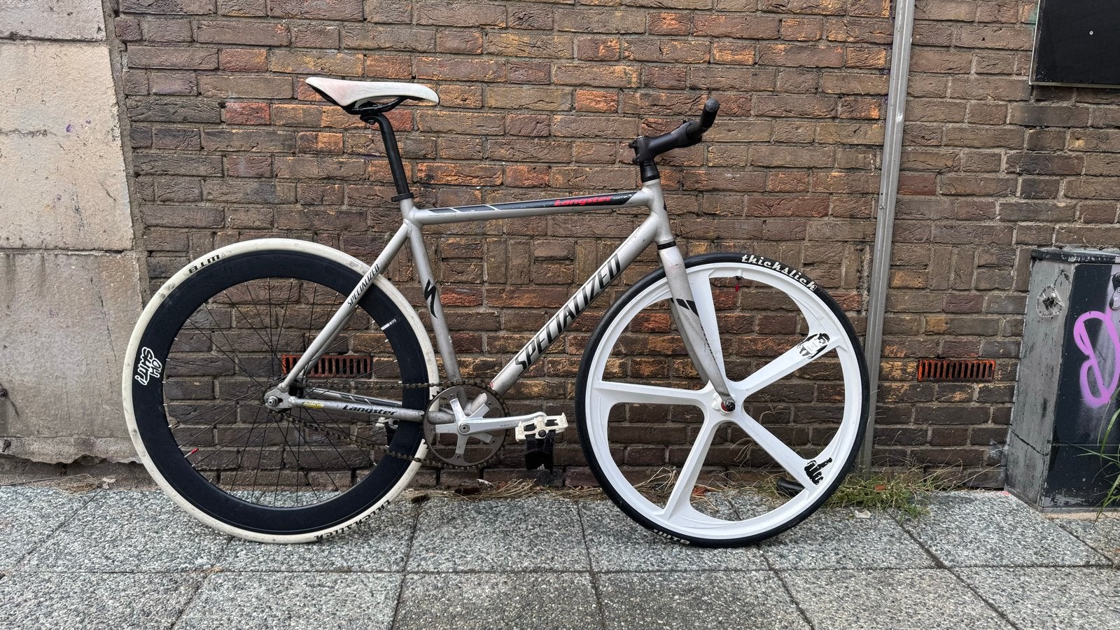Specialized Langster Fixie Track Fiets Bike Fiets fixed gear, 24 inch of meer, Gebruikt, Velgrem, Aluminium