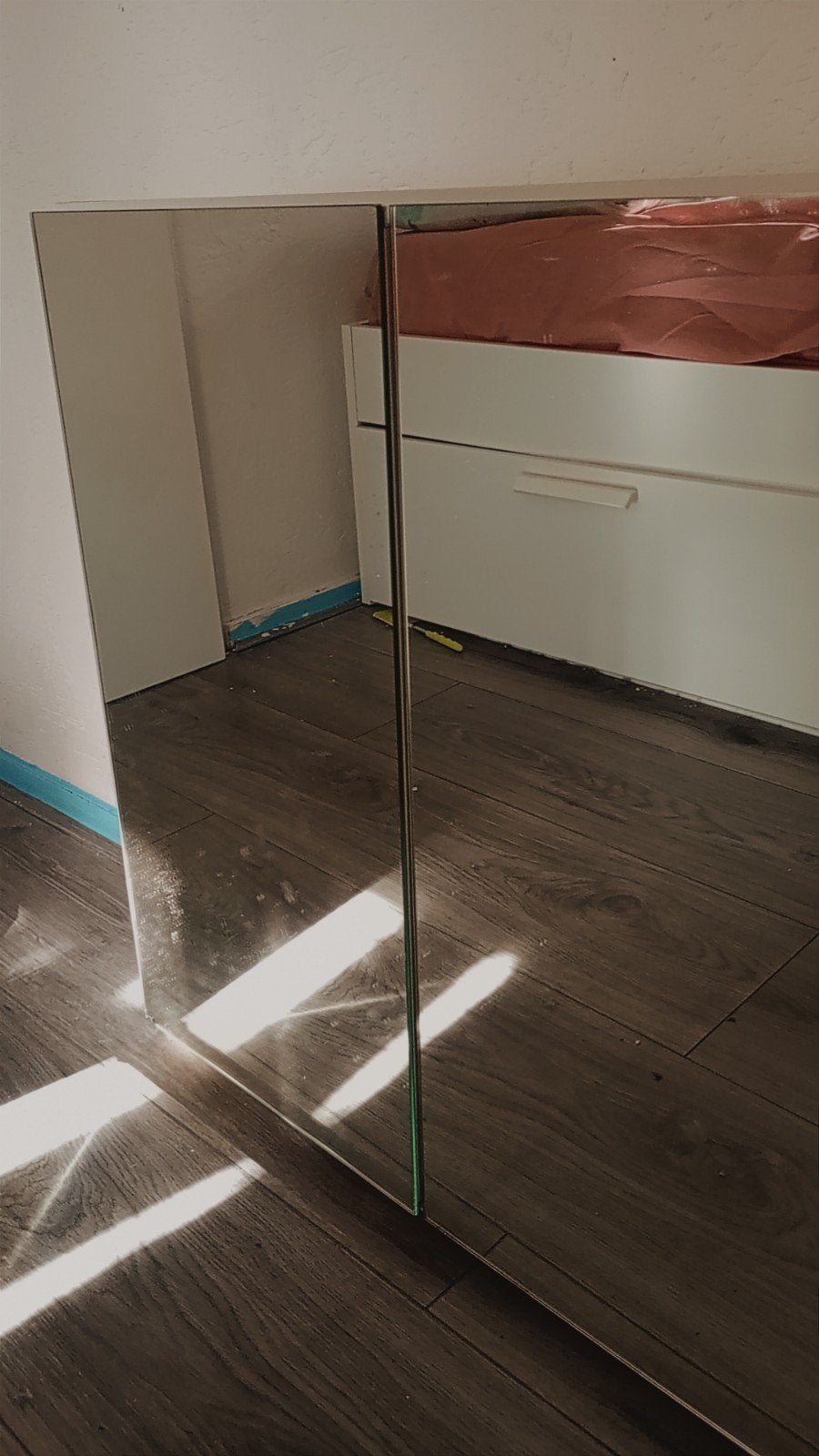 Badkamer of slaapkamer kast, Huis en Inrichting, Ophalen, Spiegelkast, 50 tot 100 cm, Zo goed als nieuw