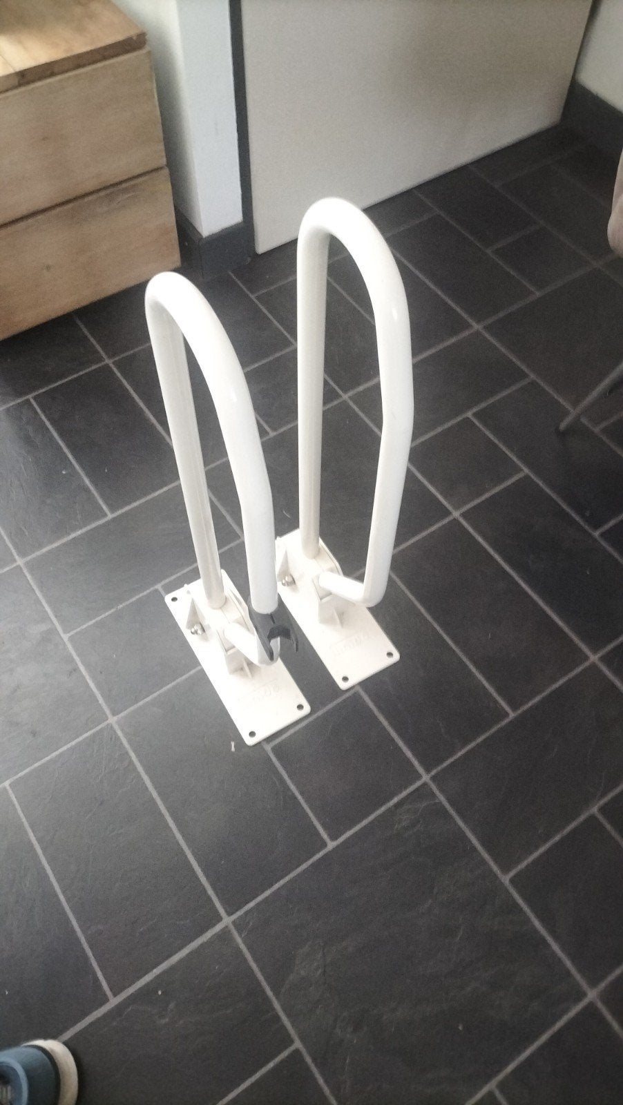 Linido opklapbare beugels voor toilet of douche, Diversen, Ophalen of Verzenden, Gebruikt