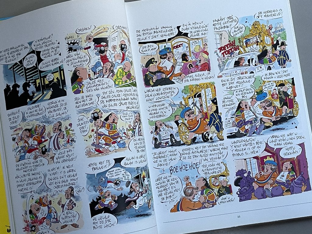 strip - Haagse Harry de Mazzol !! (2016), Eén stripboek, Ophalen of Verzenden, Zo goed als nieuw
