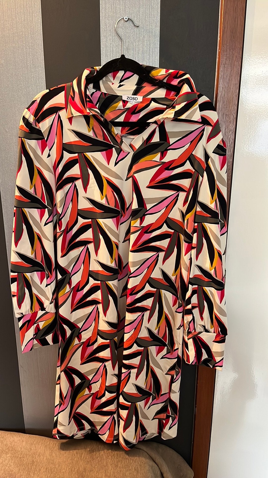 Zoso jurk travelstof xxl, Kleding | Dames, Zwart, Maat 46/48 (XL) of groter, Ophalen of Verzenden, Zo goed als nieuw