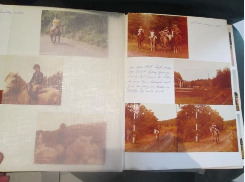 Retro Album met 210 oude Foto's - Paarden en Jumpings, Verzamelen, Foto's en Prenten, 1960 tot 1980, Foto, Ophalen of Verzenden