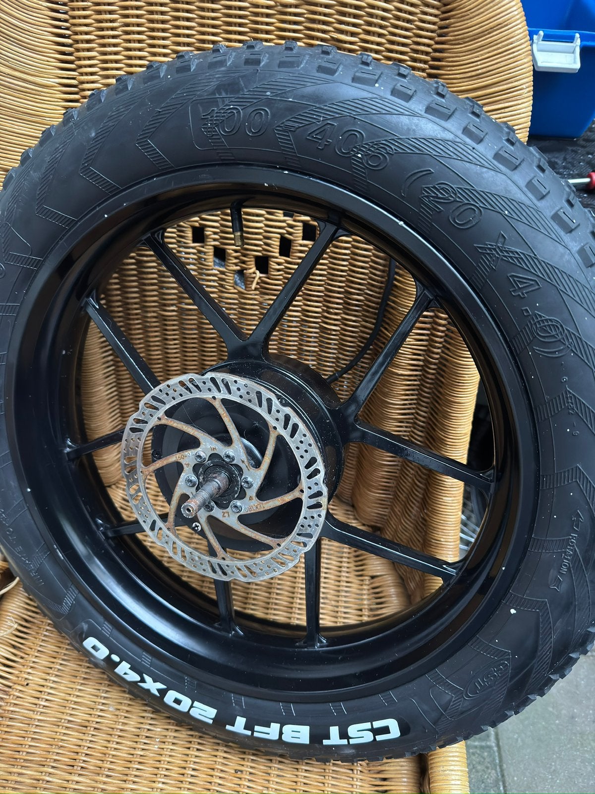 elektrisch fietswiel CZLD 750W, Fietsen en Brommers, Fietsonderdelen, Ophalen of Verzenden, Zo goed als nieuw, Fatbike, Motor
