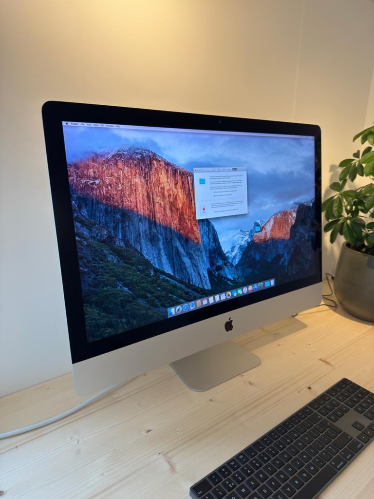 iMac met nieuwe 1TB SSD - Zeer goed onderhouden, IMac, Ophalen of Verzenden, Zo goed als nieuw, 1 TB