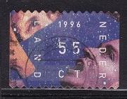 679 - Nederland nvph 1705 gestempeld , Decemberzegel, Verzenden, Na 1940, Gestempeld