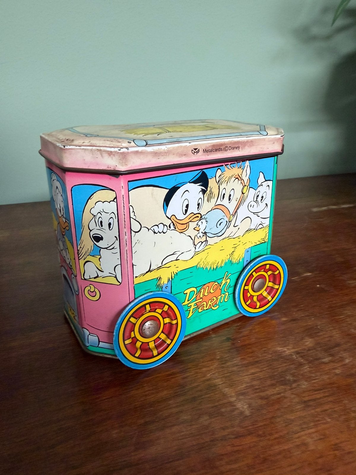 Duckfarm Disney blik 1960/1970, Verzamelen, Ophalen of Verzenden, Zo goed als nieuw, Overige