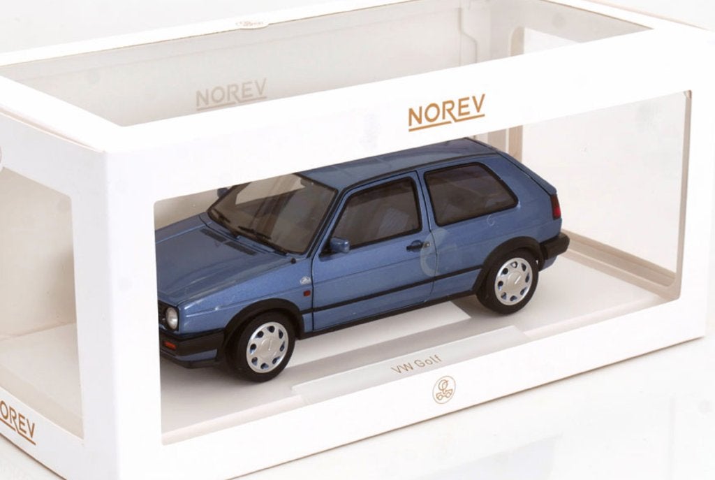 VW Golf 10 Million 1988 Star Blauw met.1/18 NOREV R. 188562, Verzenden, Nieuw, Auto, Norev