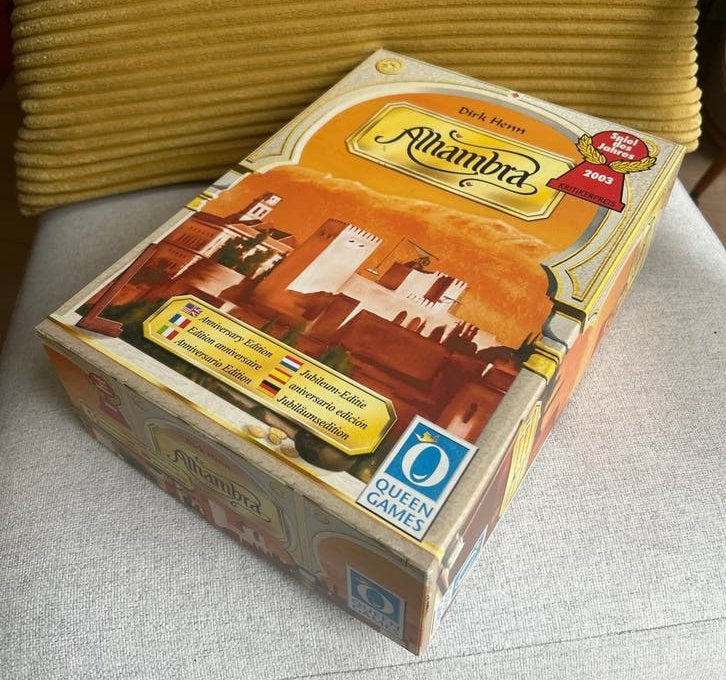 Alhambra Bordspel, Ophalen of Verzenden, Zo goed als nieuw
