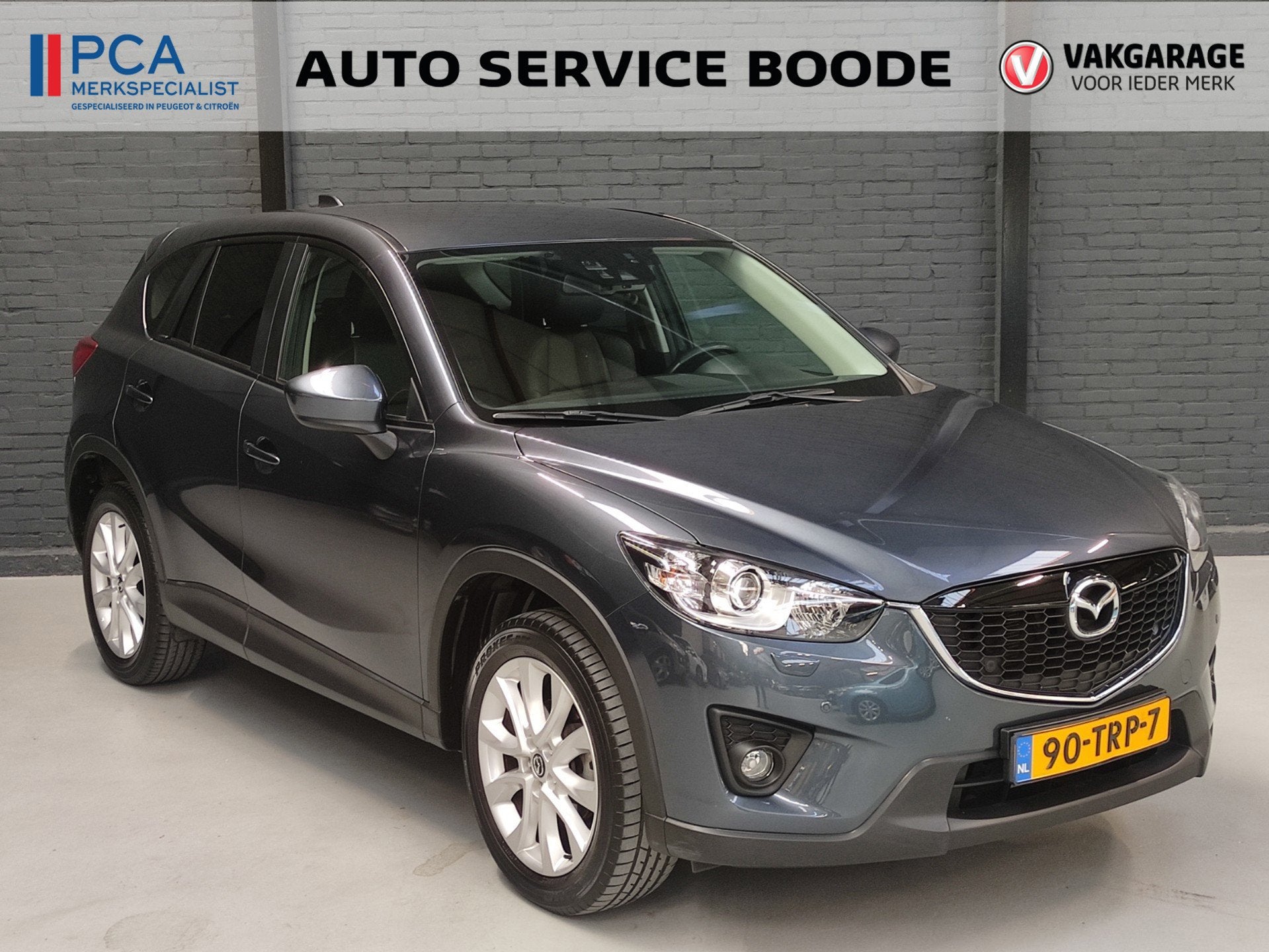 Mazda CX-5 2.0 GT-M 4WD automaat - navigatie - leder - Bose, Auto's, Automaat, Zwart, 4 cilinders, Bedrijf