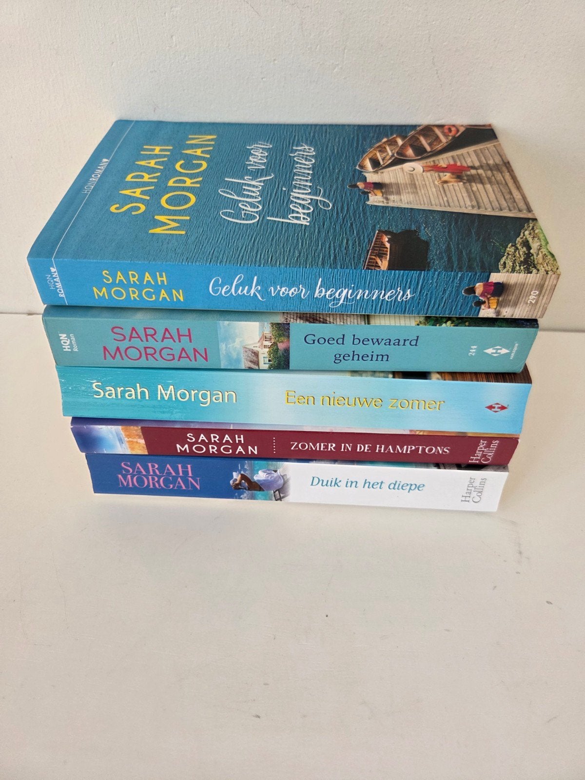 Sarah Morgan 5 boeken voor € 7.50, Boeken, Ophalen of Verzenden, Zo goed als nieuw