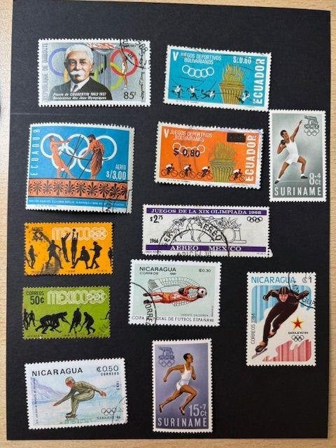postzegels sport, Verzenden, Buitenland
