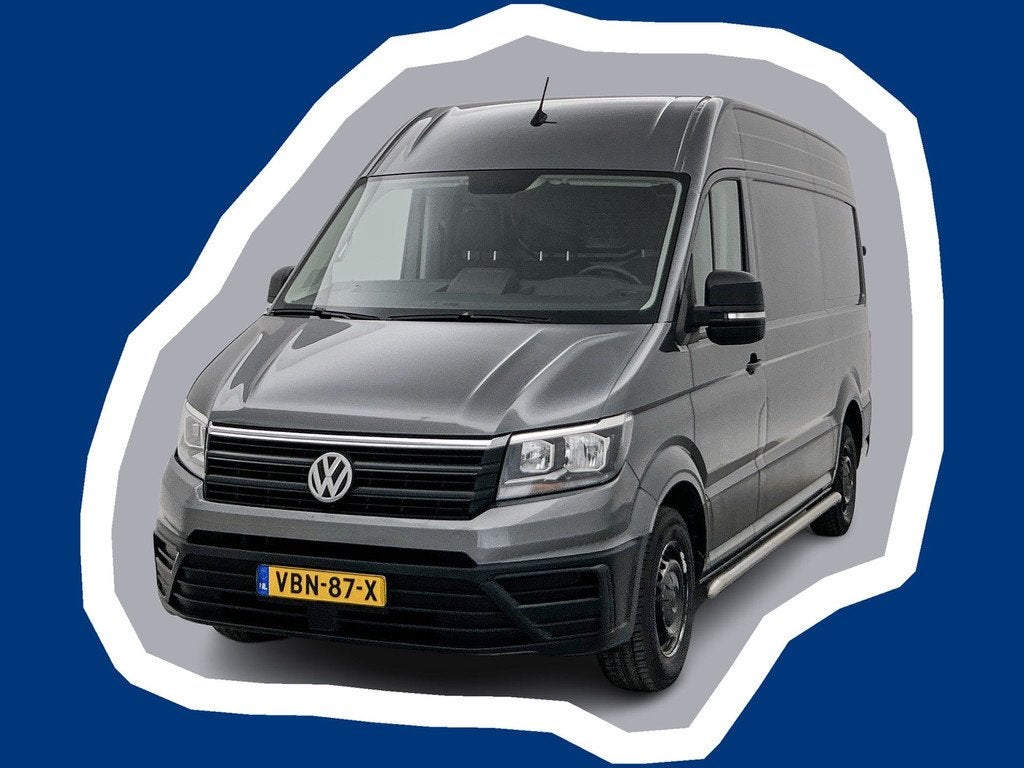 Volkswagen Crafter 35 2.0 TDI L3H3 Highline dsg 177pk Trekha, Stof, Gebruikt, Euro 6, 4 cilinders
