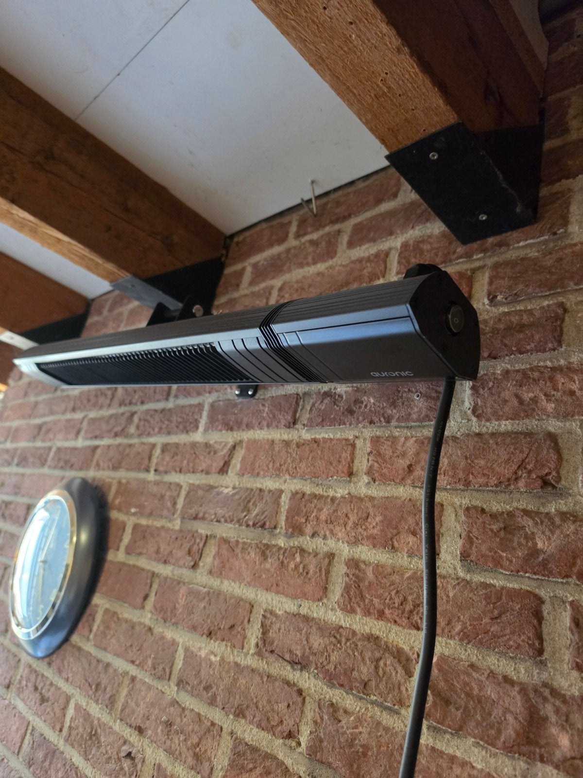 Auronic Elektrische Terrasverwarmer - Wandmontage, Ophalen, Gebruikt, Elektrisch, Wand