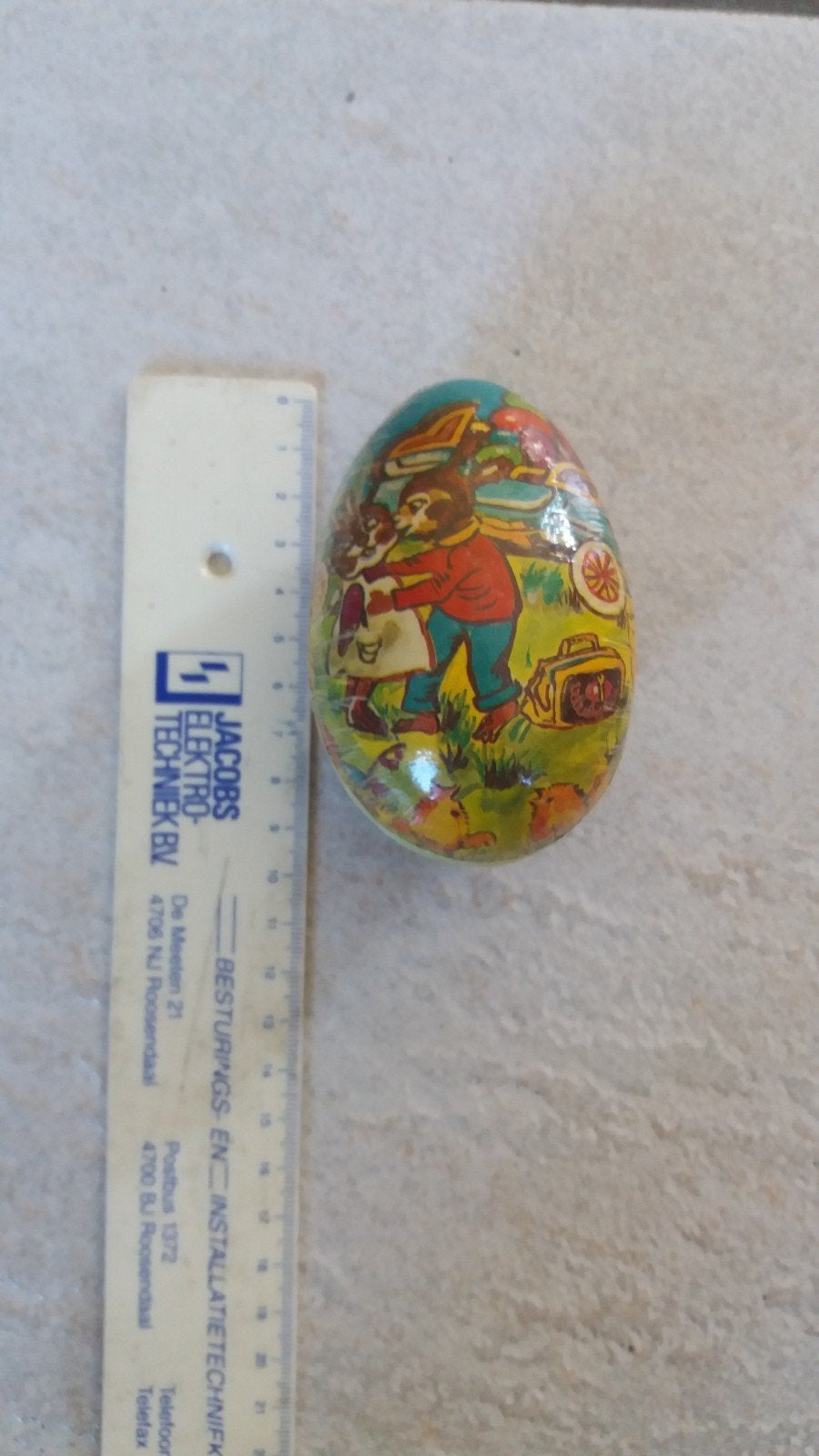 vintage candycontainer paasei, Diversen, Ophalen of Verzenden