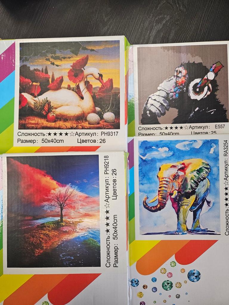 Diamond Painting Sets - Diverse Afbeeldingen, Ophalen of Verzenden, Nieuw, Knutselwerk