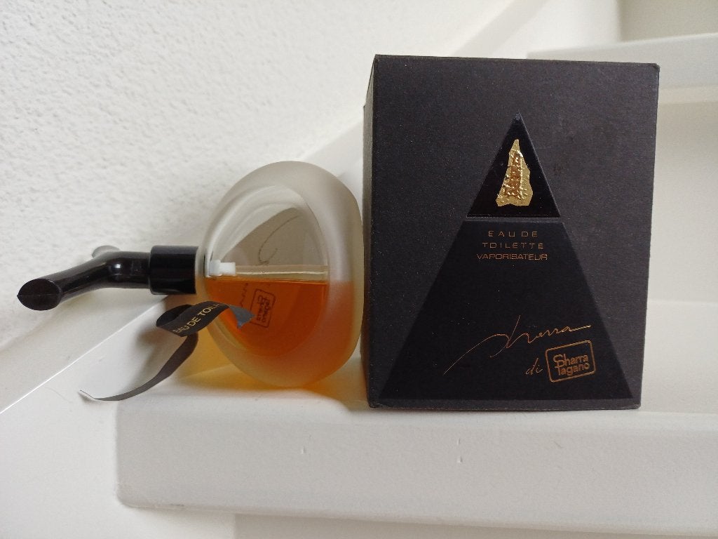 SHARRA DIR SHARRA LAGANO EDT 100ML (NOG 40ML IN DE FLES), Ophalen of Verzenden, Gebruikt