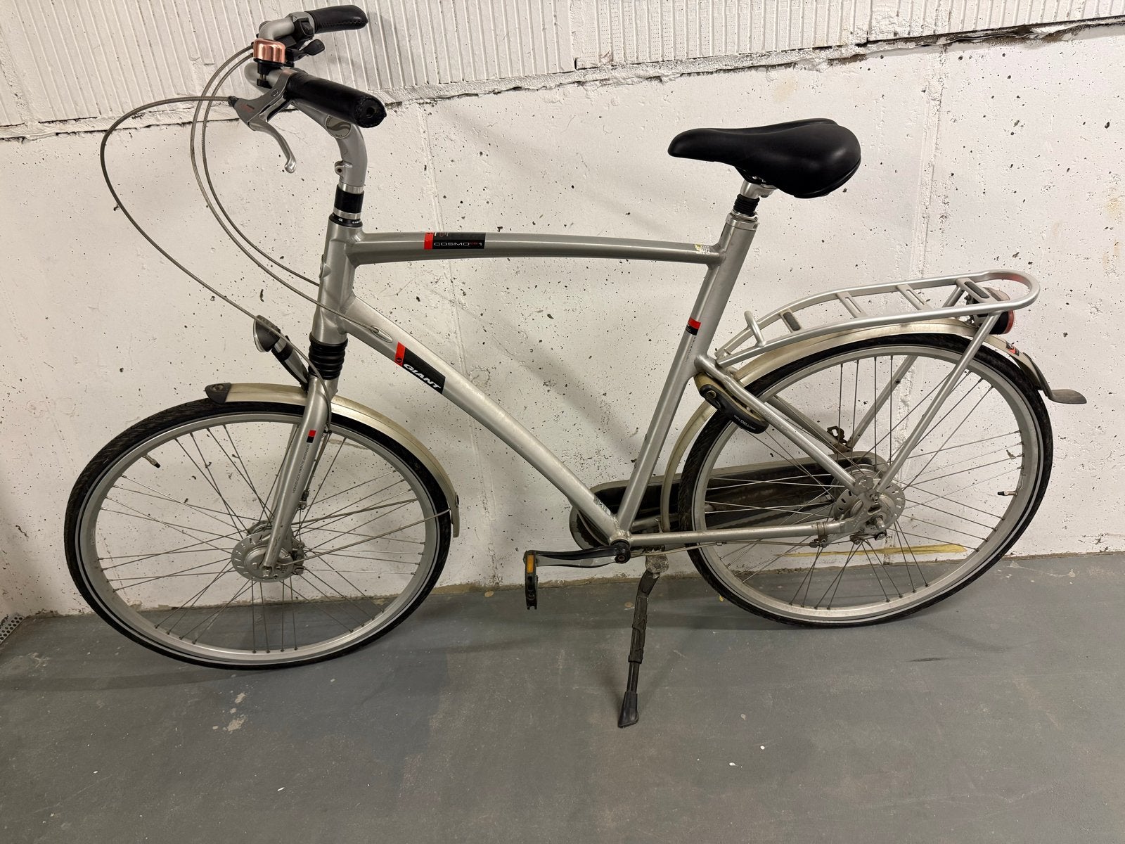 Giant herenfiets Cosmo met XXL framemaat, Ophalen, Gebruikt, Velgrem, Versnellingen