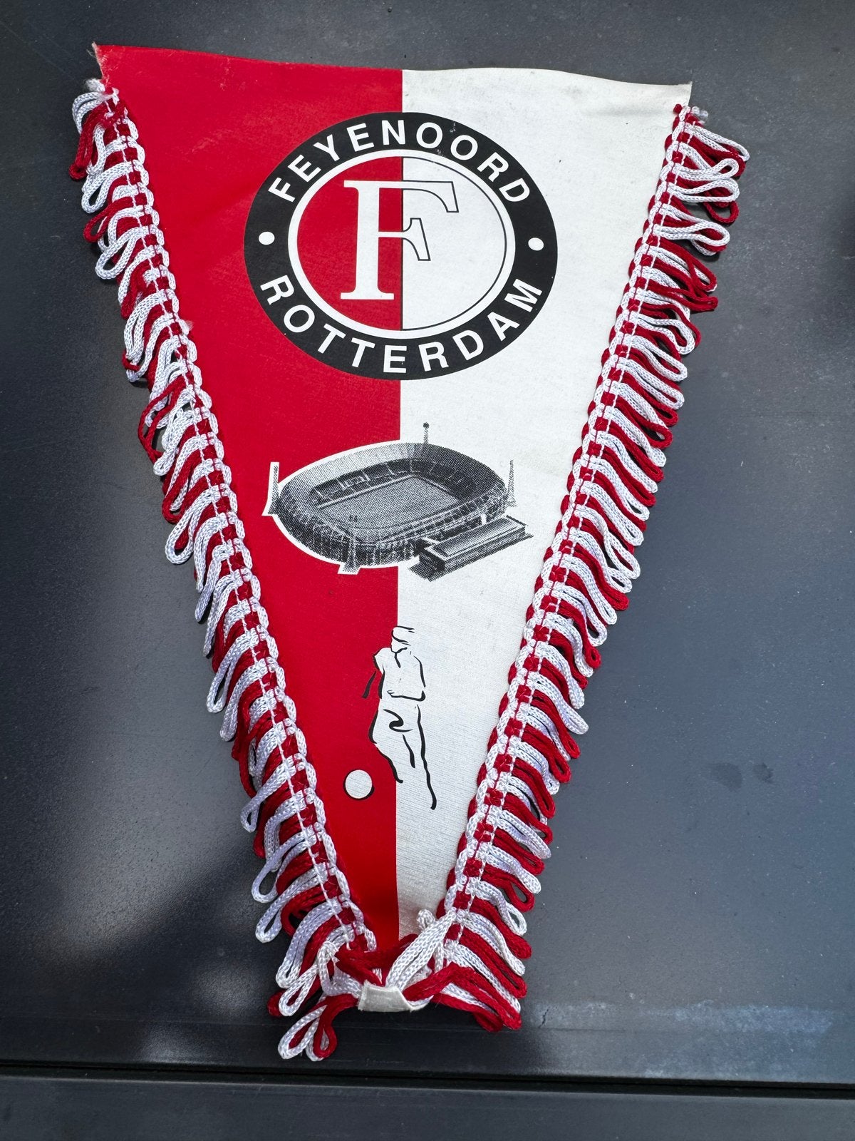Feyenoord Vaantje - Vintage Voetbal Souvenir, Verzamelen, Sportartikelen en Voetbal, Ophalen of Verzenden, Gebruikt, Feyenoord