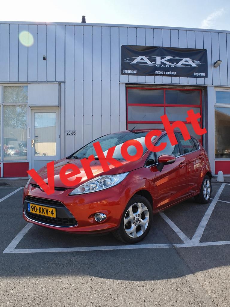 Ford Fiesta 1.25 | 2010 | 5dr | Cruise | Airco | APK 01-2027, Auto's, Voorwielaandrijving, Euro 5, Stof, Origineel Nederlands