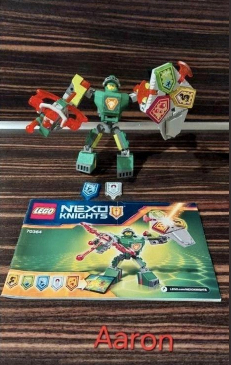 Lego Nexo Knights 70364 Aaron, Ophalen of Verzenden, Zo goed als nieuw