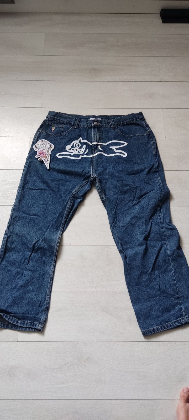 Icecream BBC Double Scoop Wide Fit Jeans W40 L36, Kleding | Heren, Zo goed als nieuw, Icecream, W40 - W42 (confectie 56/58), Verzenden