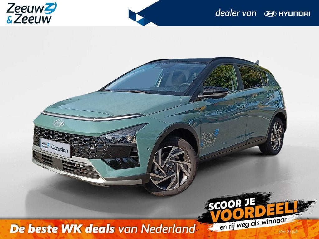 Hyundai Bayon 1.0 T-GDI Premium Sky AUTOMAAT | NAVIGATIESYST, Auto's, Hyundai, 12 maanden, Euro 6, Origineel Nederlands, Bedrijf