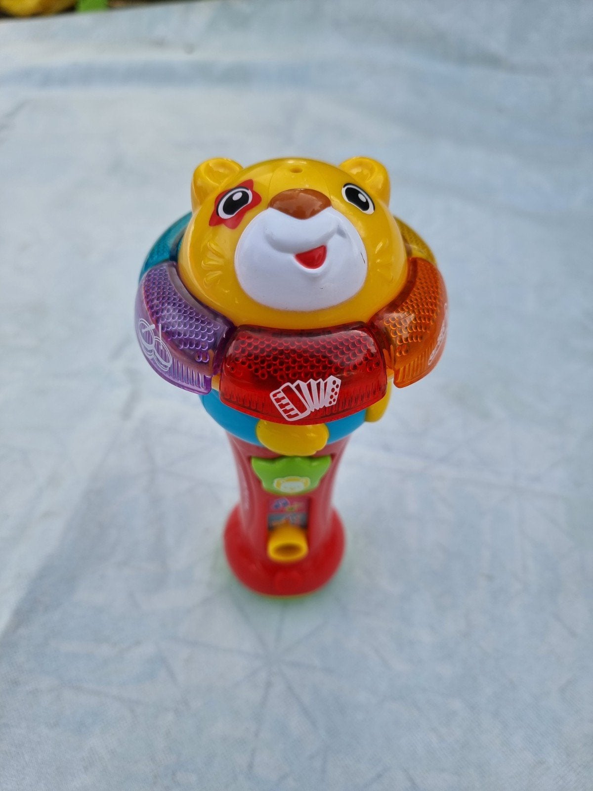 VTech Baby Microfoon Leeuw met Licht en Geluid, Ophalen of Verzenden, Zo goed als nieuw, Overige typen, Met licht