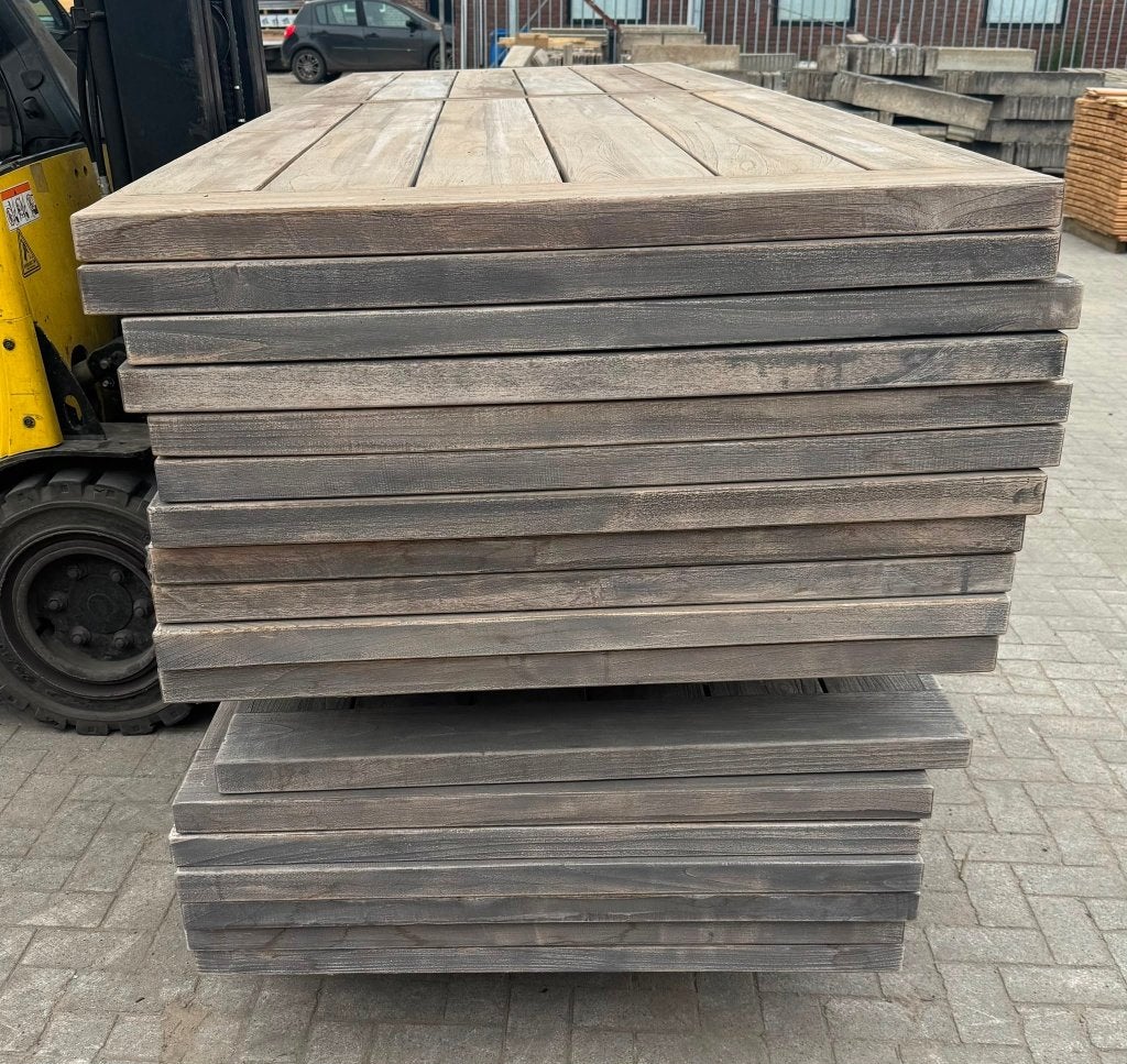 Teak tafelbladen, Ophalen, Nieuw, 250 cm of meer, Overige typen