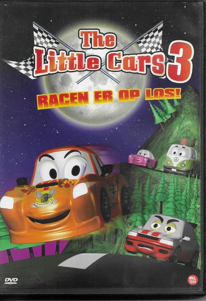 DVD The little cars 3, Alle leeftijden, Ophalen of Verzenden, Gebruikt, Amerikaans