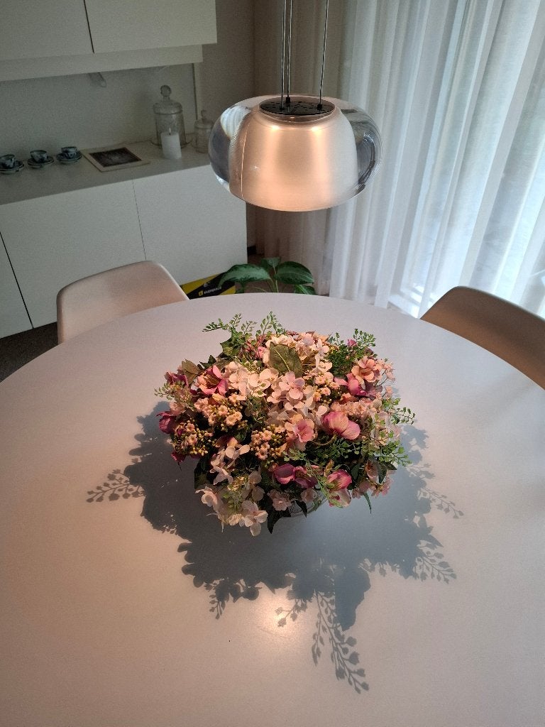 Design hanglamp Luxo Crisalide  Pep Sant en Ramon Bigas, Gebruikt, Overige fittingen, Glas, Ophalen
