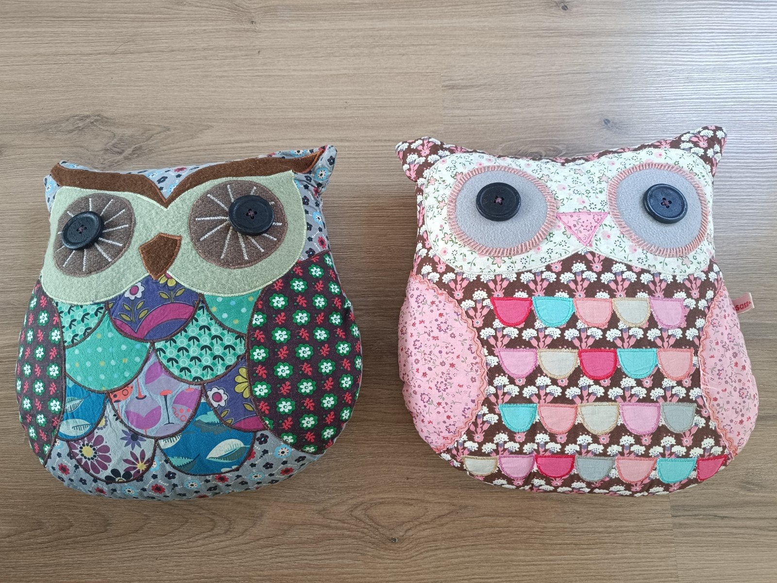 Leuke uil kussens van Sass & Belle, Overige merken, Meerkleurig, Met print, Ophalen of Verzenden