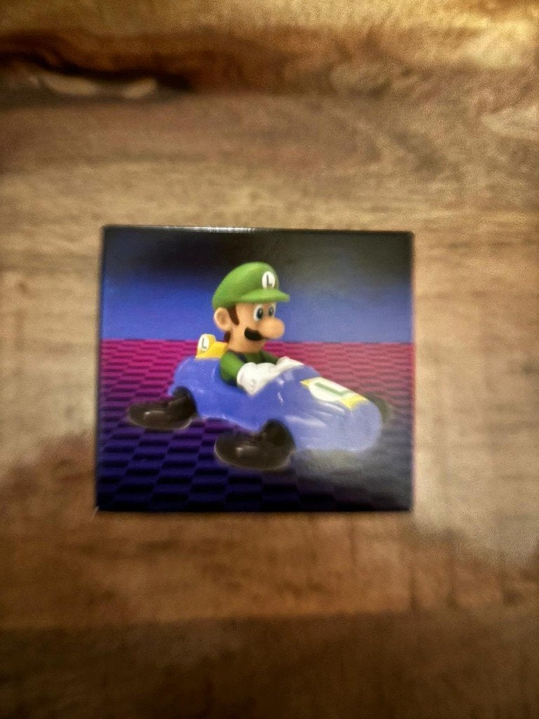 Mario kart Luigi happy meal speeltje nw, Verzamelen, Ophalen of Verzenden, Nieuw