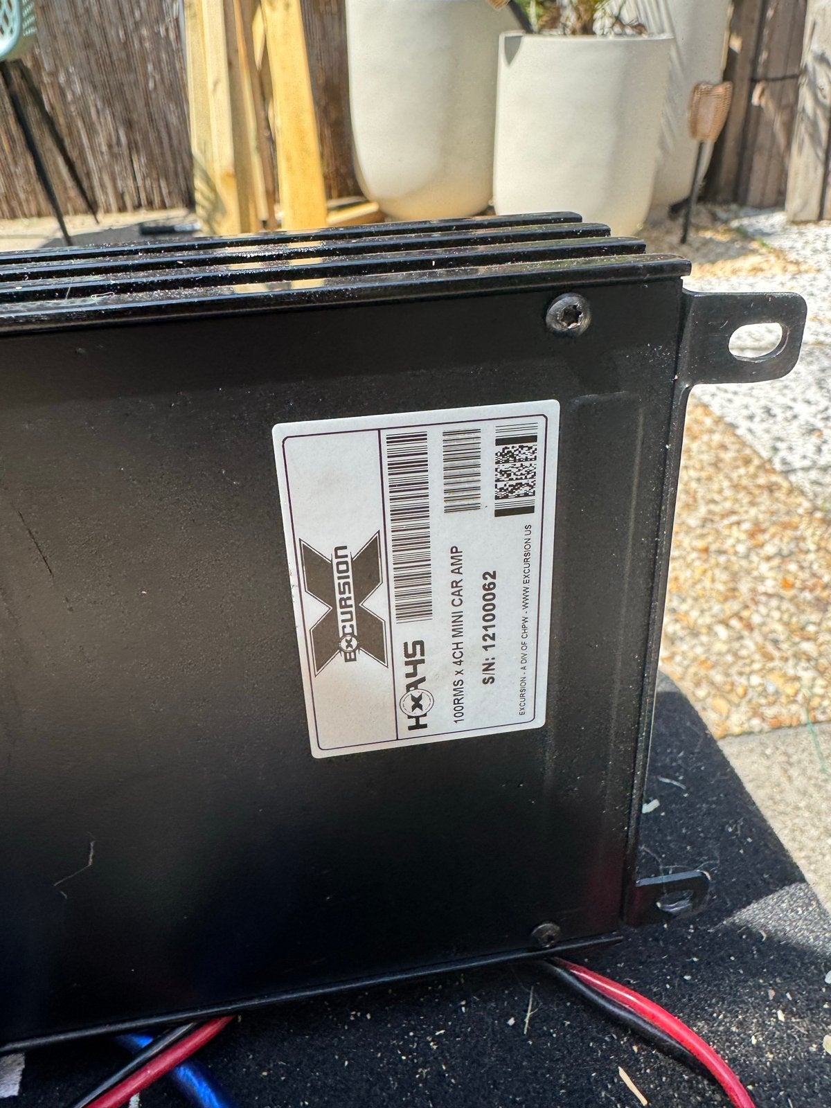 JBL 1000W Subwoofer met Excursion X4S Versterker, Ophalen of Verzenden, Gebruikt