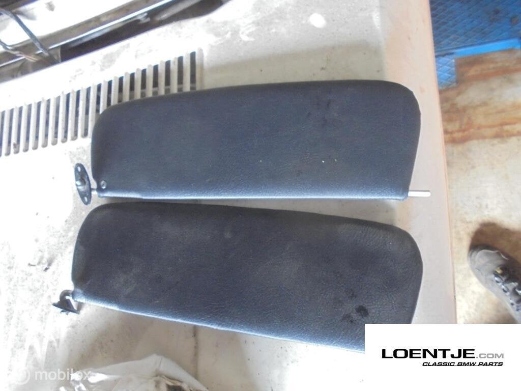 Zonneklep set zonnekleppen BMW 2.5 / 2.8 / 3.0 E9 csi, Gebruikt, Ophalen of Verzenden, BMW, BMW