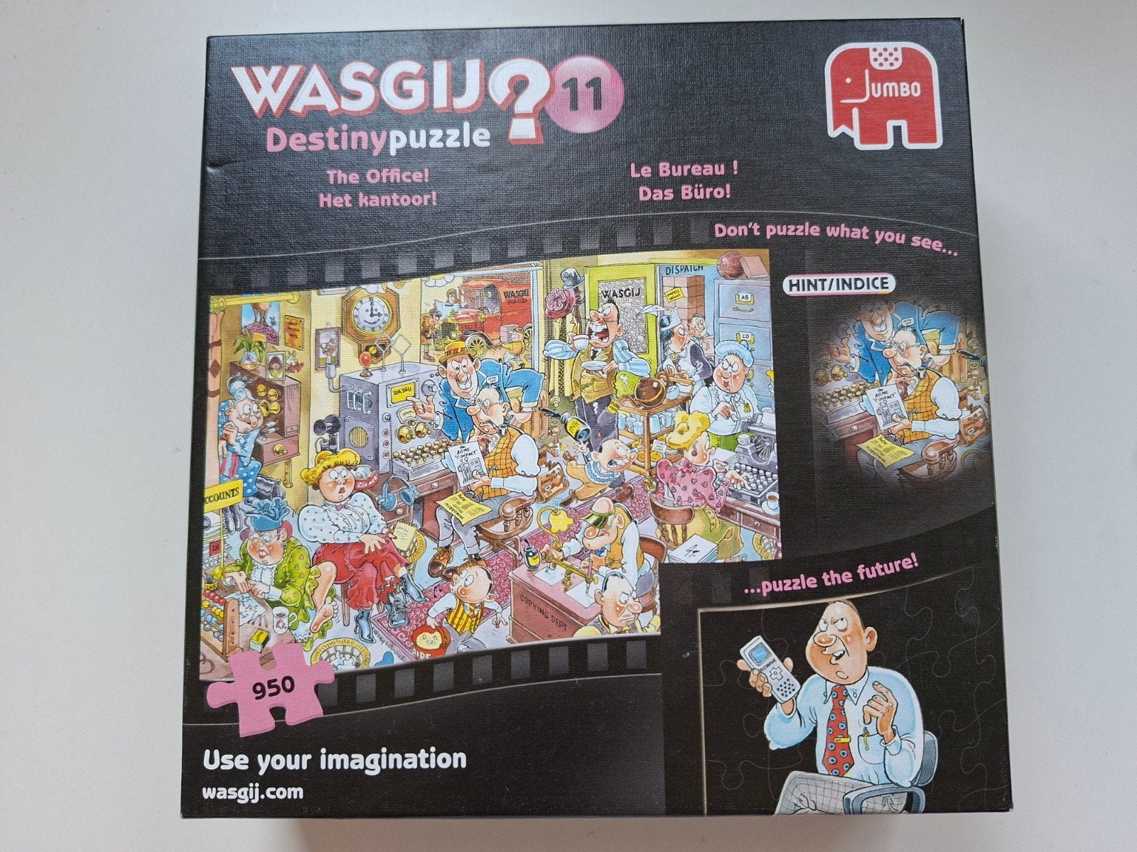 Wasgij Destiny 11: The Office! Legpuzzel Jumbo, Ophalen of Verzenden, 500 t/m 1500 stukjes, Zo goed als nieuw, Legpuzzel