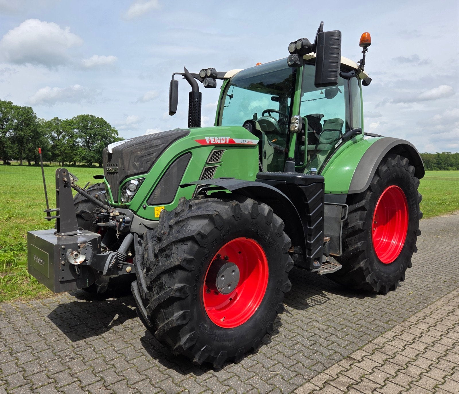 Fendt 718 vario Profi, Zakelijke goederen, Agrarisch | Tractoren, Gebruikt, Meer dan 10000, Ophalen of Verzenden, Meer dan 160 Pk