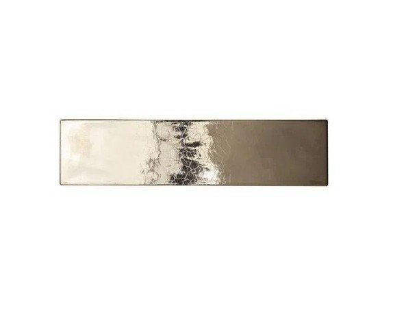 Steenbok Rustic Stripe Gold Glossy 7,5x30 wandtegels, Ophalen, Nieuw, Minder dan 20 cm, 20 tot 40 cm