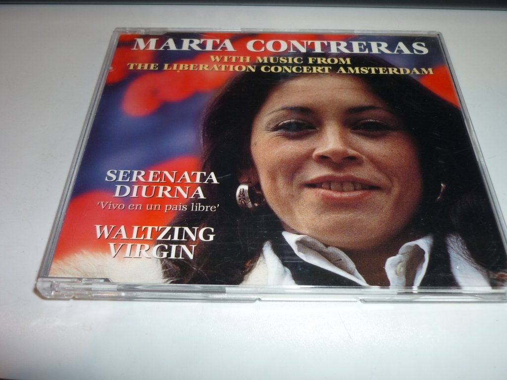 Marta Contreras - Serenata Diurna / Waltzing Virgin CD, Cd's en Dvd's, Wereldmuziek, Ophalen of Verzenden, Zo goed als nieuw, Inclusief doosje