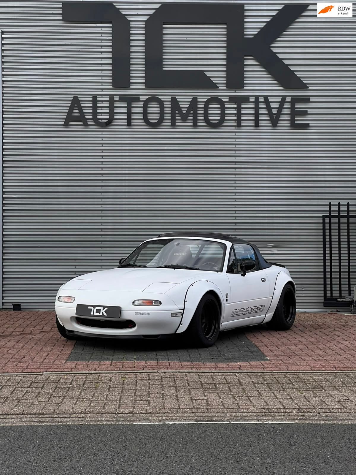 Mazda MX-5 1.6i | APK 4-27 | Hardtop | Widebody, Euro 2, Achterwielaandrijving, 4 cilinders, Wit