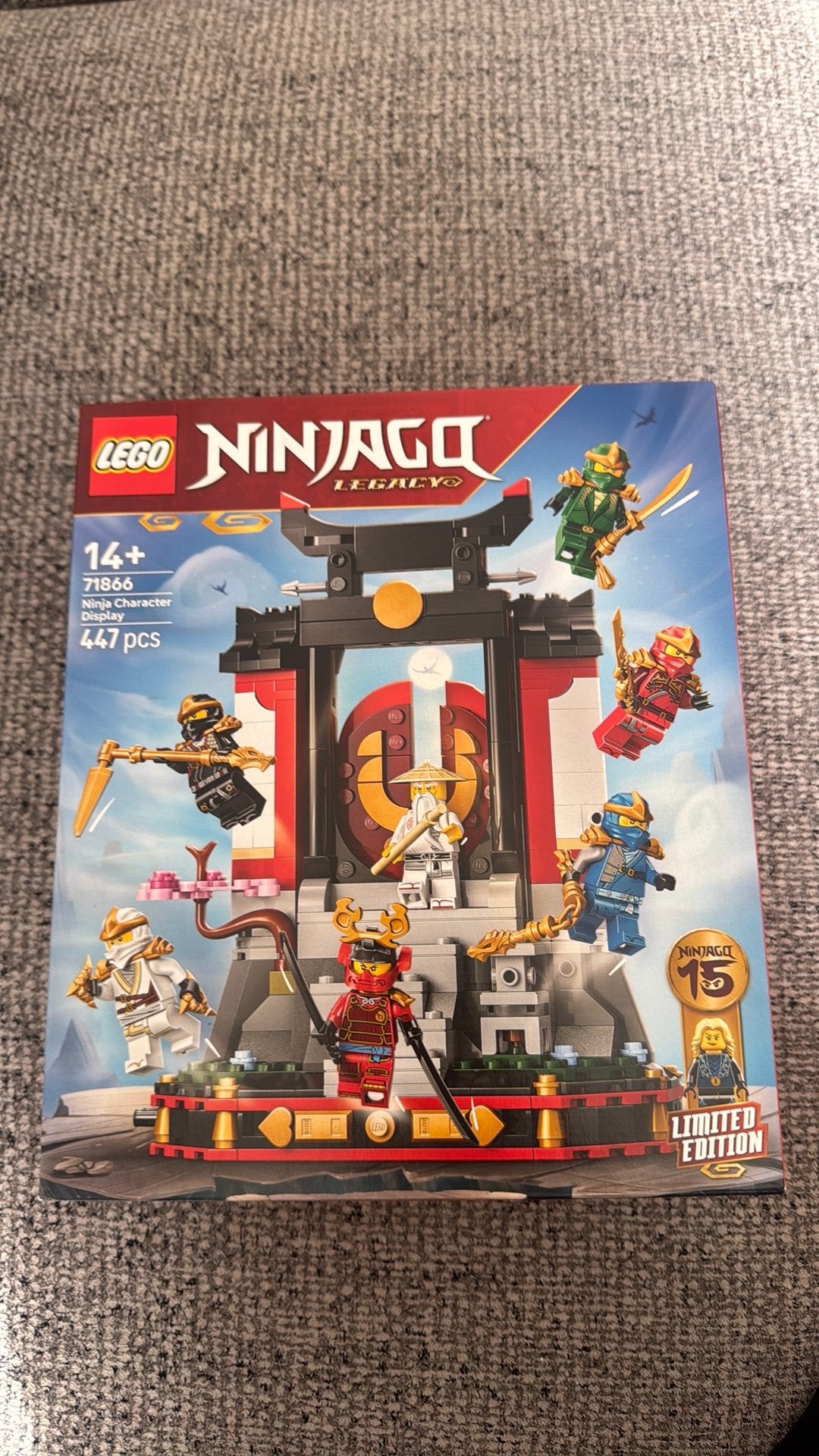 LEGO Ninjago Ninja Character Display, Lego, Nieuw, Ophalen of Verzenden, Compleet
