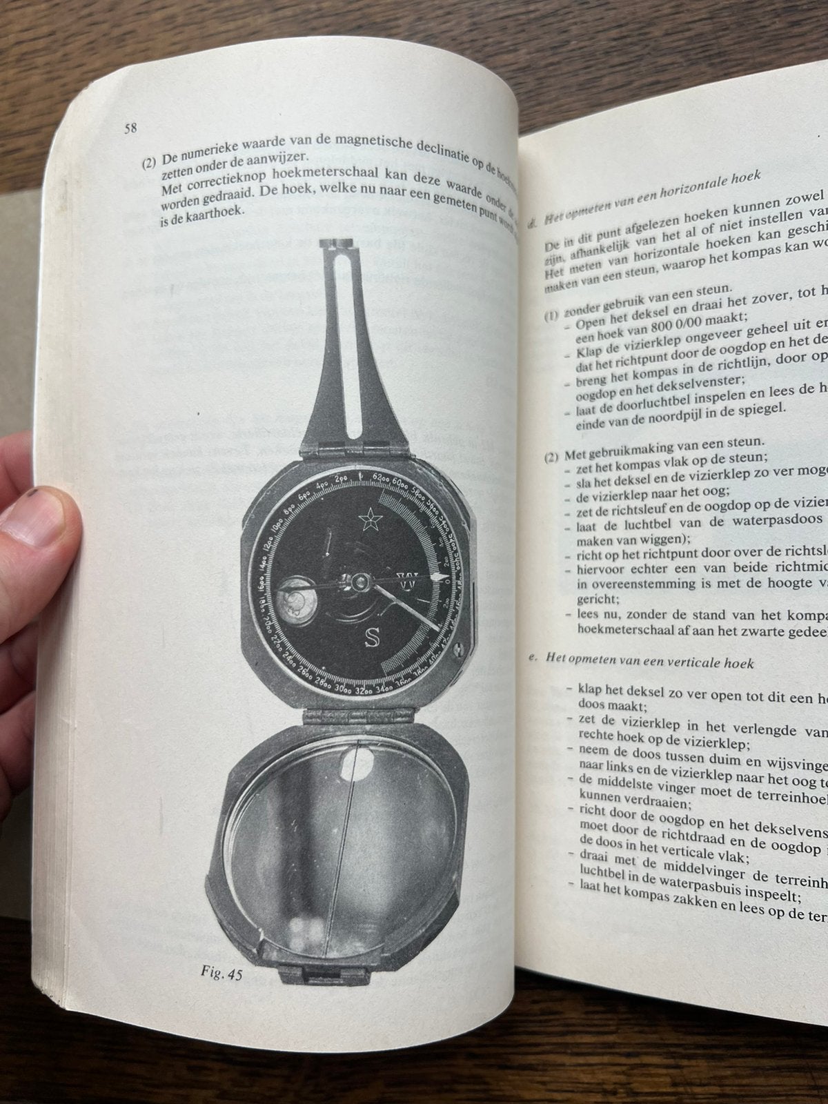 Nederlands KL Defensie voorschrift kompas kaartlezen, Verzenden, Nederland, Embleem of Badge, Landmacht