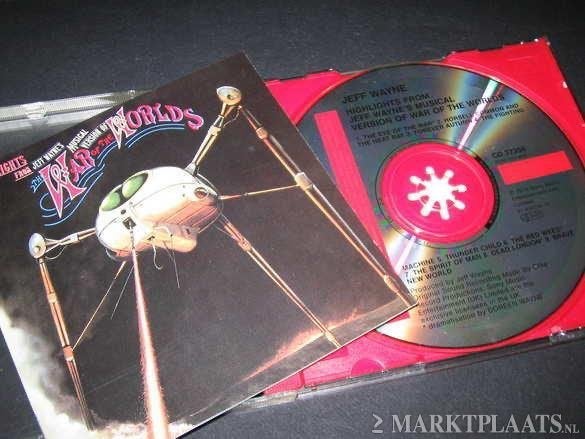Jeff Wayne - War of the Worlds - Highlights -, Ophalen of Verzenden, Zo goed als nieuw