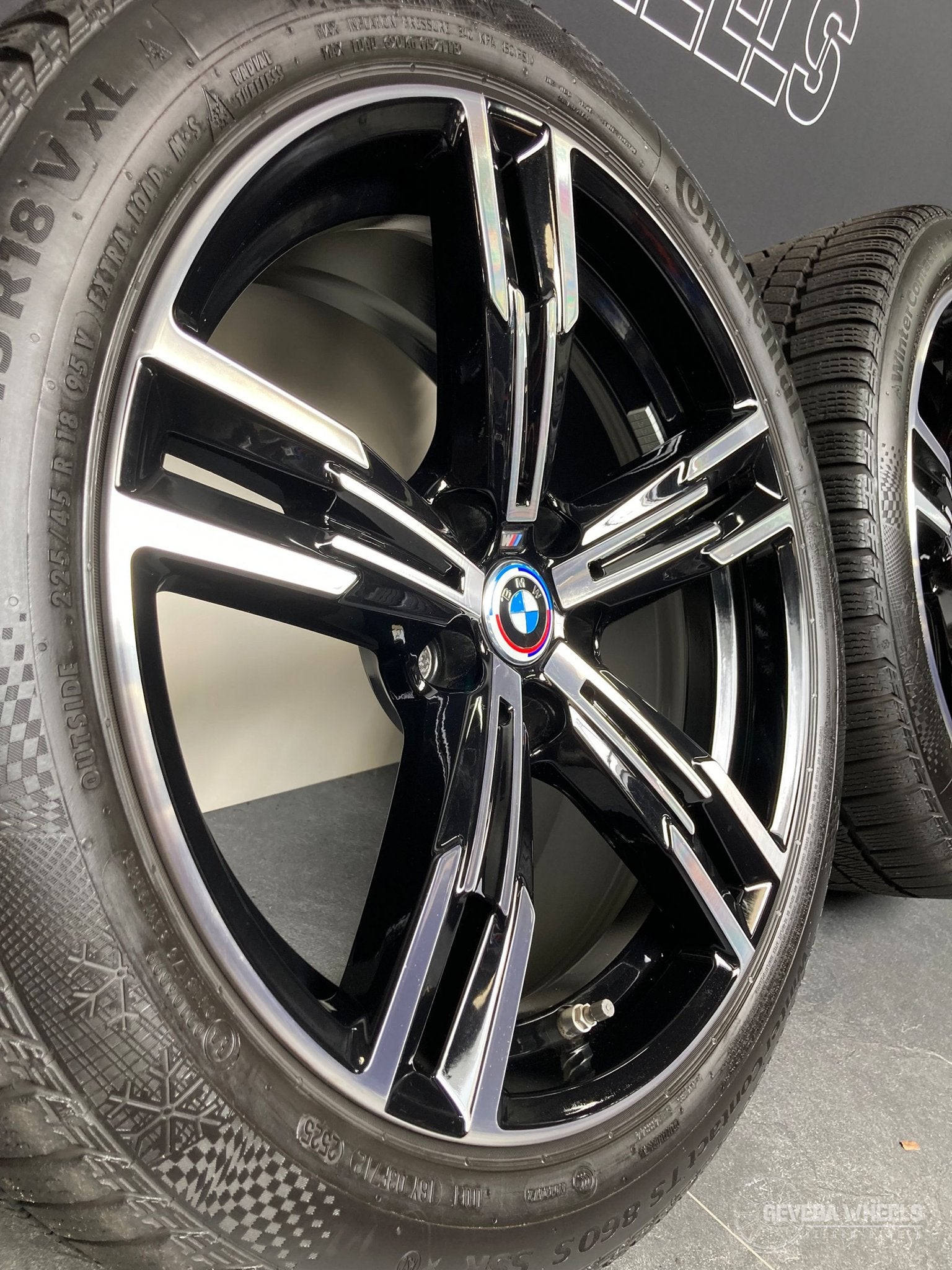 18” originele BMW 3 serie G20 G21 848M velgen + winterbanden, Auto-onderdelen, Banden en Velgen, 18 inch, Gebruikt, -, -