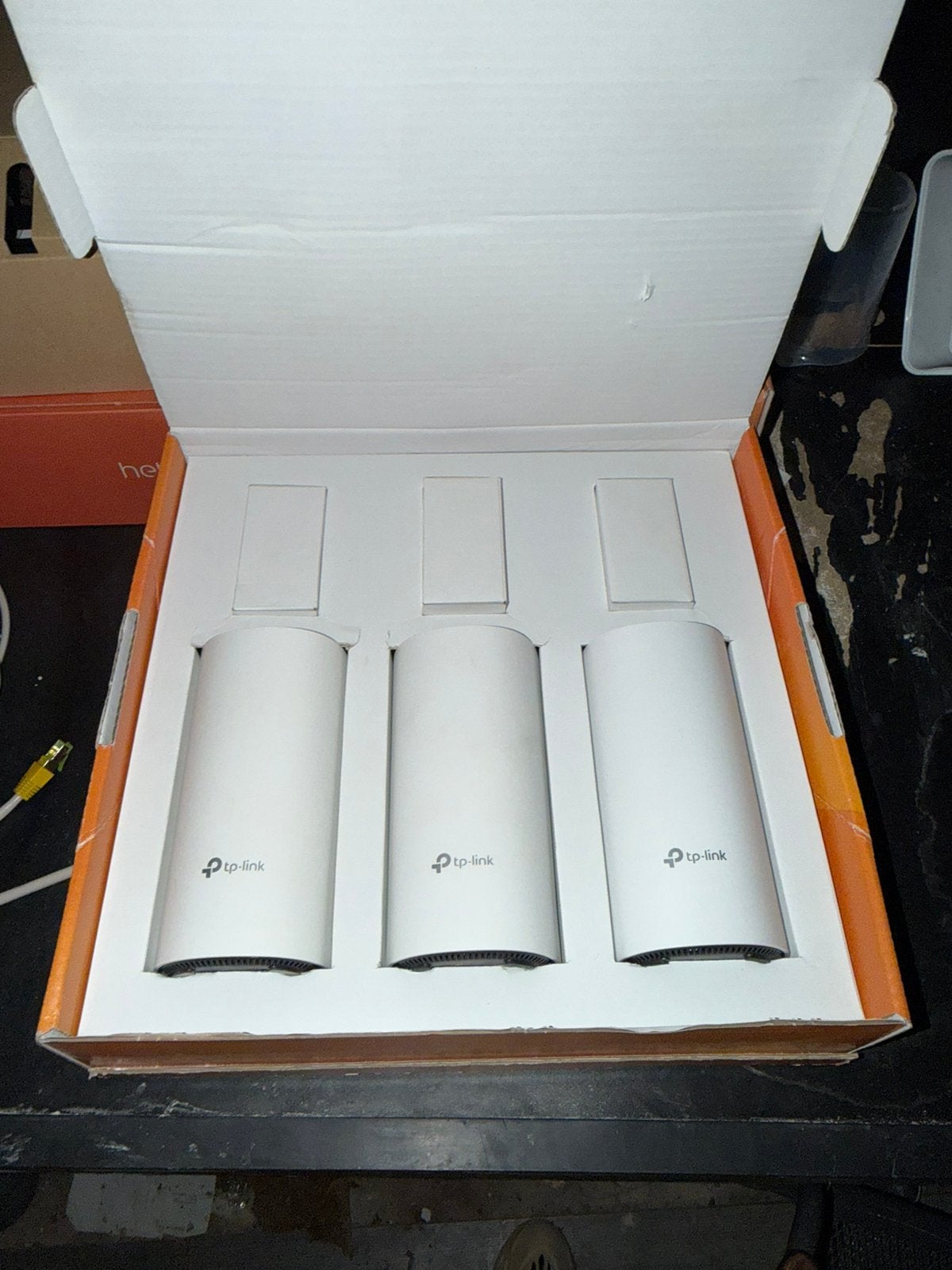 TP-Link Deco M4 3-pack wifi repeater/versterker, Ophalen of Verzenden, Zo goed als nieuw, 120 watt of meer, Overige merken