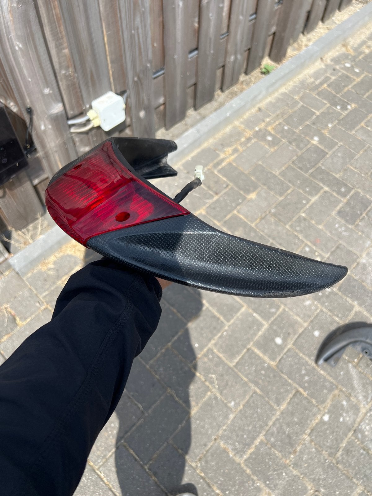 Achterlicht kap voor scooter/brommer, Ophalen, Gebruikt, Overige typen