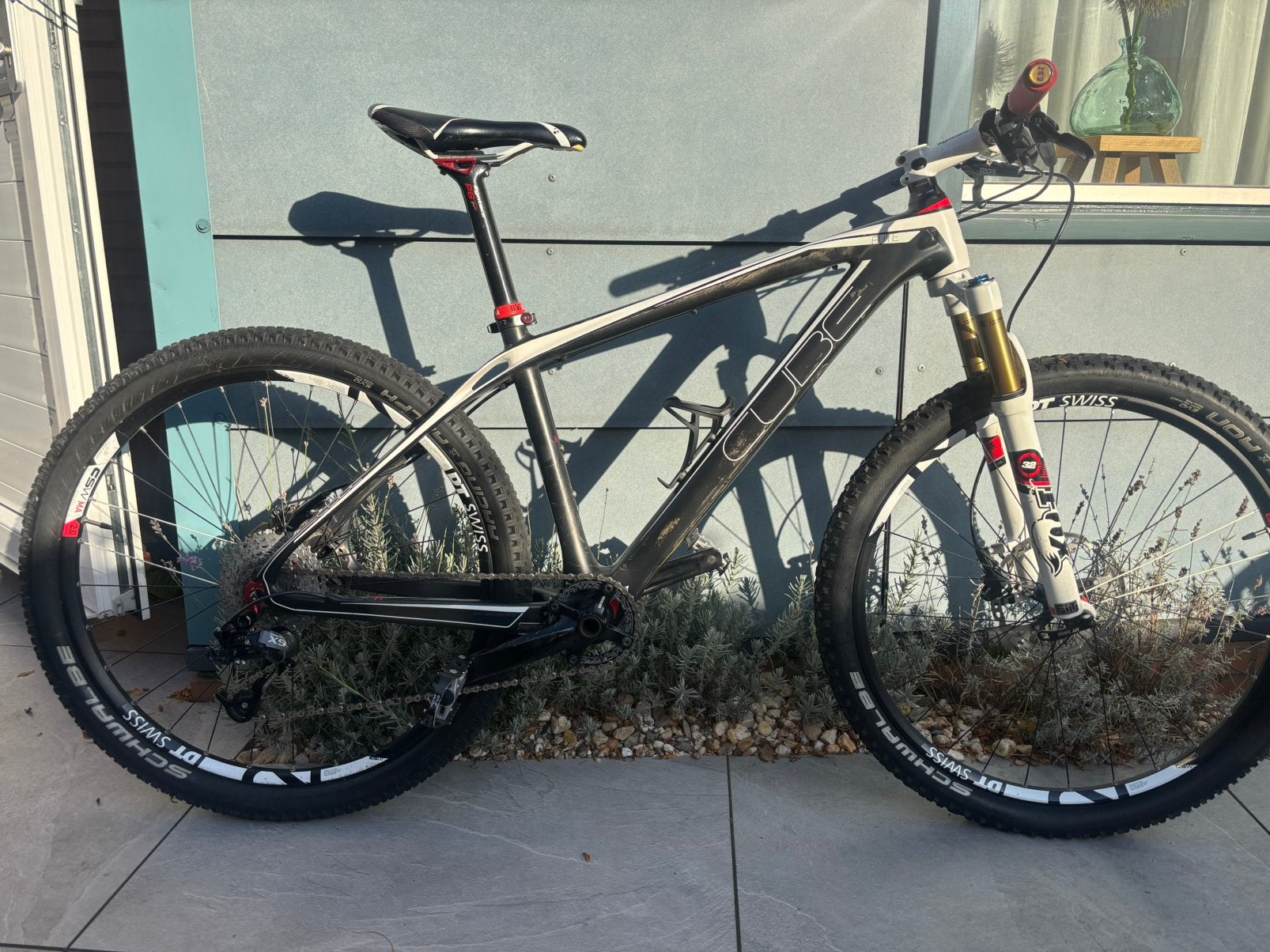 Full carbon Cube elite blackline, Hardtail, Heren, Zo goed als nieuw, Schijfrem