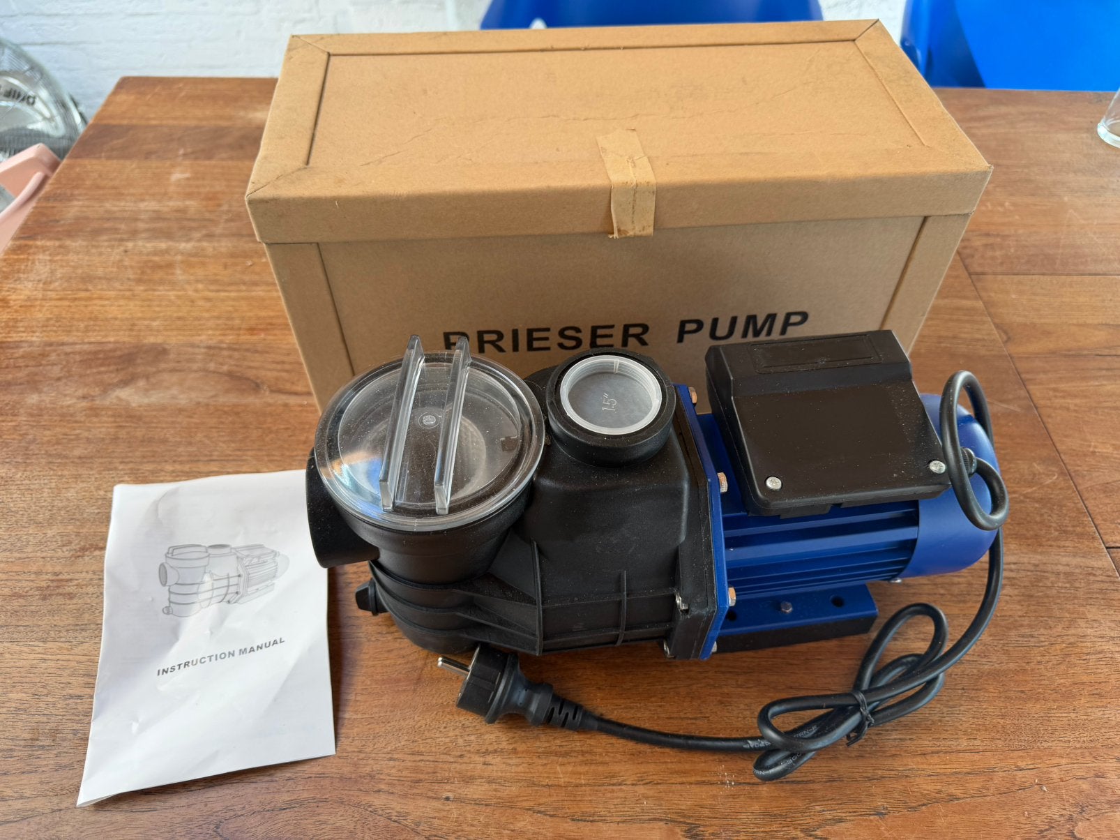 FCP-750 Zwembad pomp 750W 1PK / 220L min - nooit gebruikt, Ophalen of Verzenden, Nieuw, Overige typen