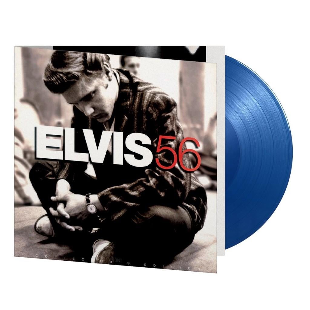 Elvis Presley-56 (Ltd.Blue Vinyl) Sealed, Cd's en Dvd's, Vinyl | Pop, Nieuw in verpakking, Colored vinyl, Geseald, Voor 1960, 12 inch