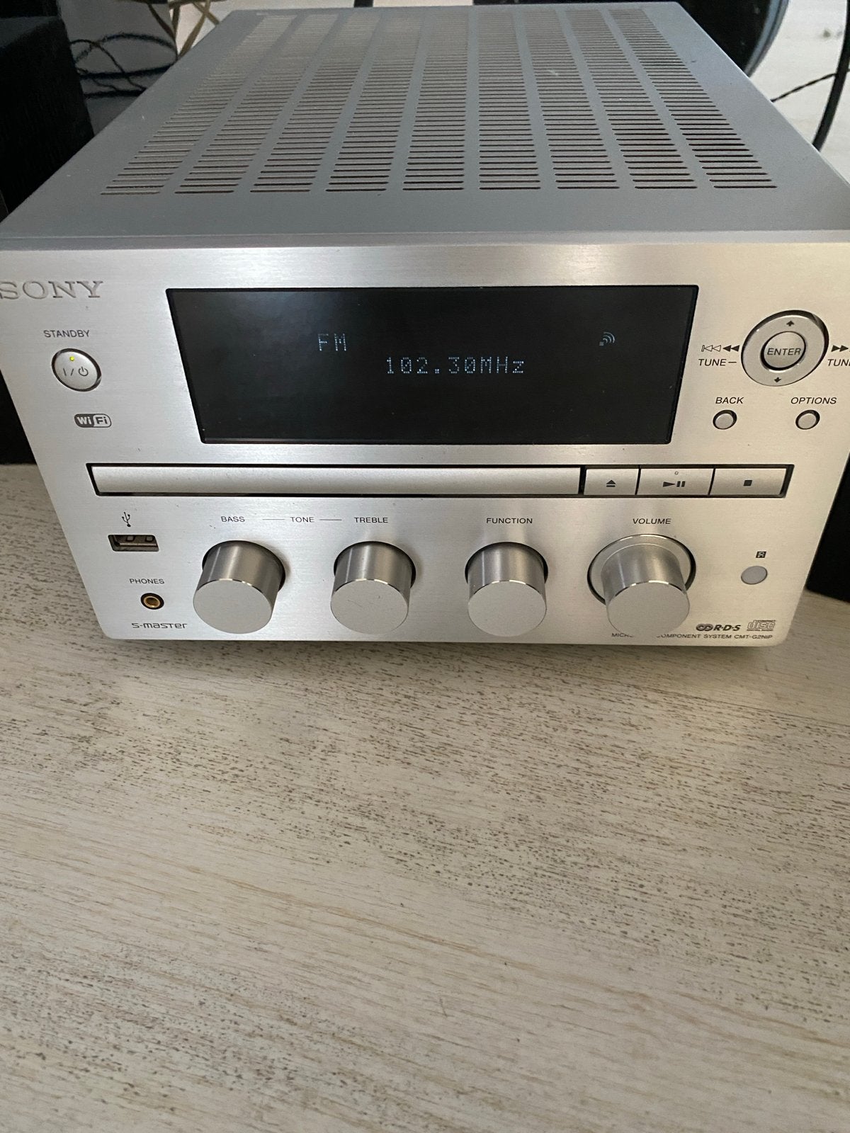 Sony CMT-G2NiP HiFi set - CD/USB/WiFi met 2 speakers, Ophalen, Gebruikt, Microset, Sony
